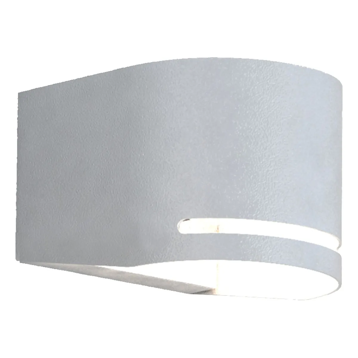 Vivre 6 in. LED Outdoor Wall Sconce Silver Finish