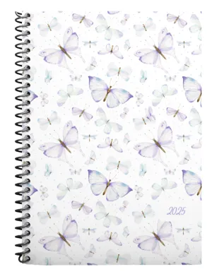 Weekly Planner 2025:  Butterflies