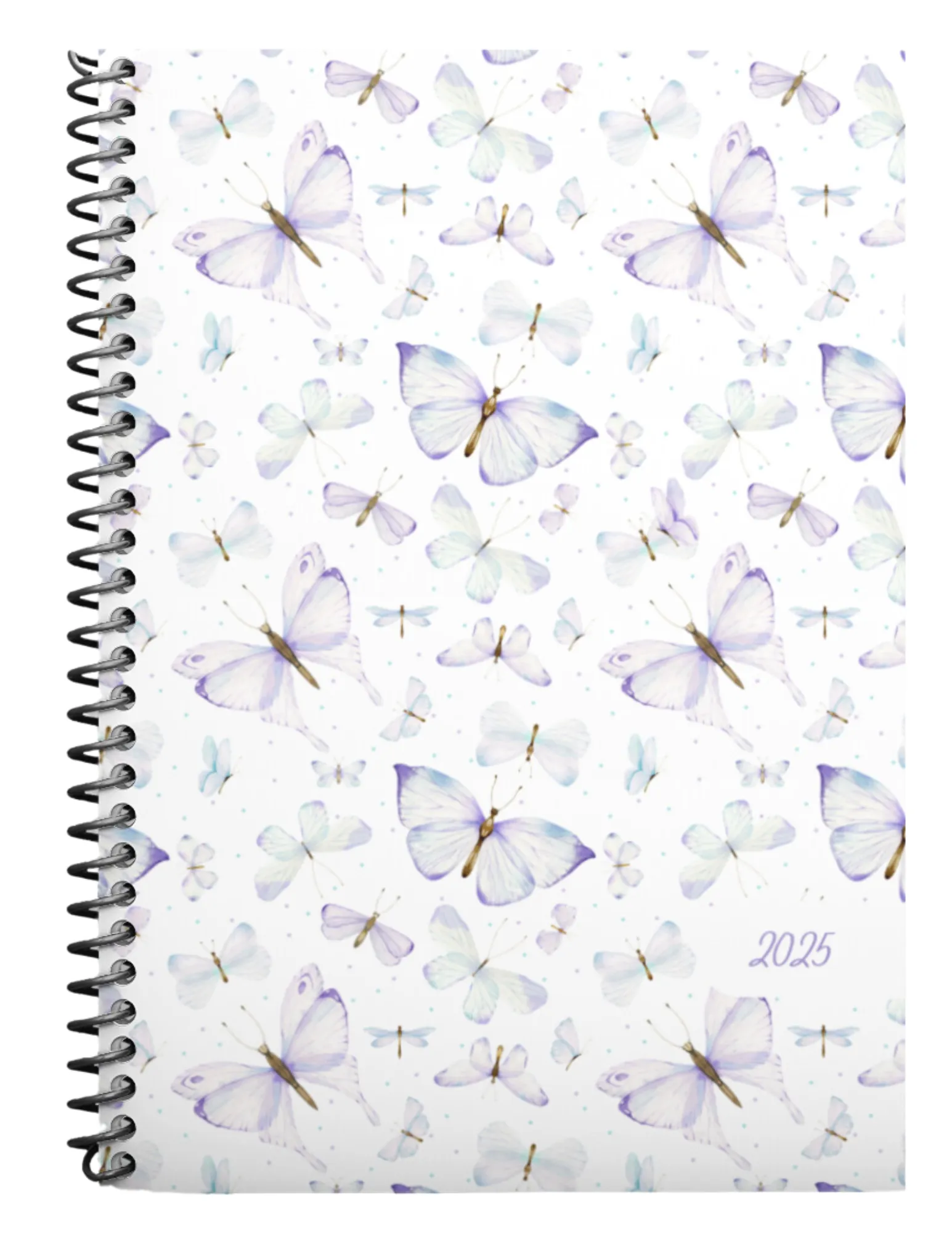 Weekly Planner 2025:  Butterflies