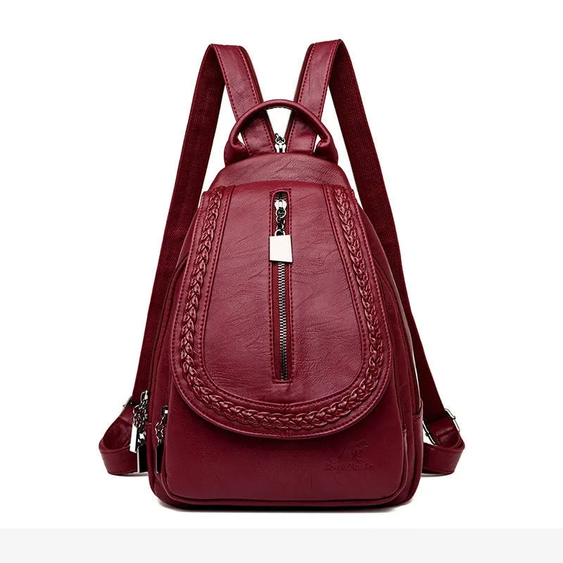 Women Leather Backpacks