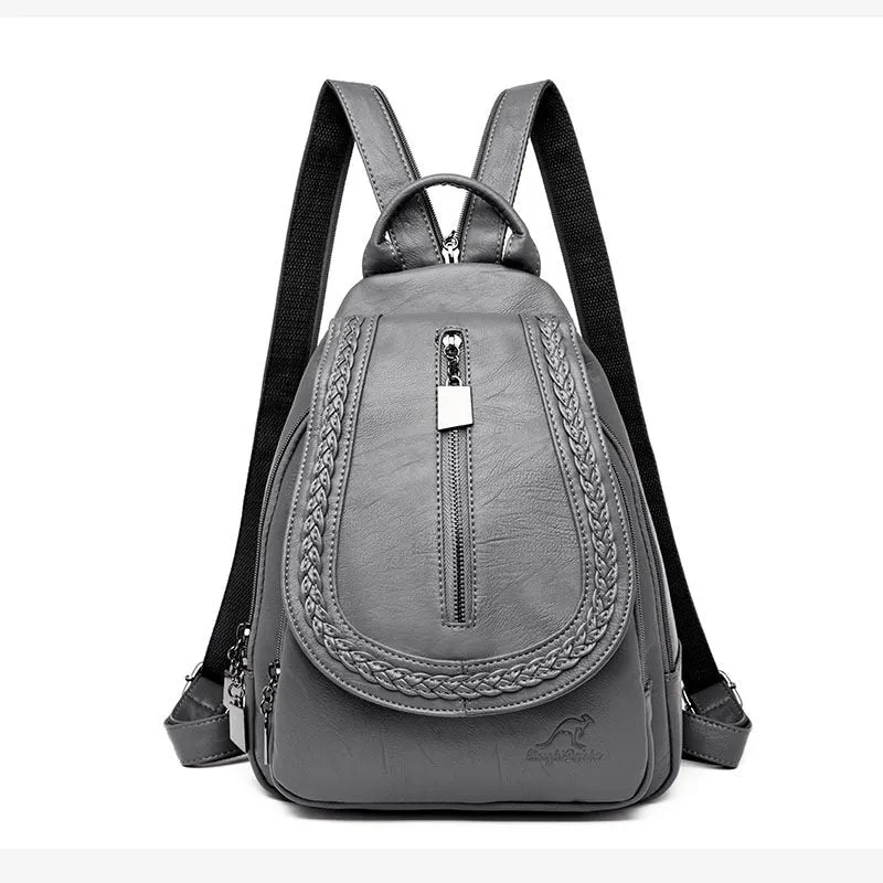 Women Leather Backpacks