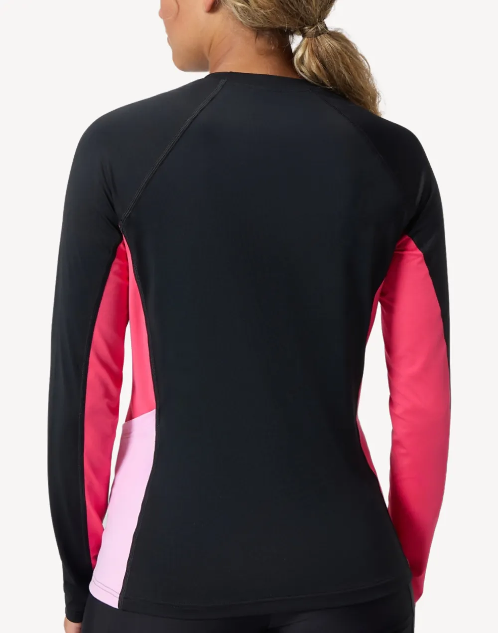 Women's Colourblock UPF 50 Long Sleeve Swim Shirt