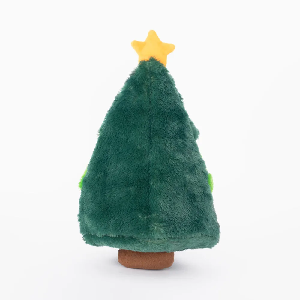 ZippyPaws Dog Toy Holiday Burrow Christmas Tree