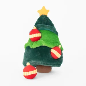 ZippyPaws Dog Toy Holiday Burrow Christmas Tree