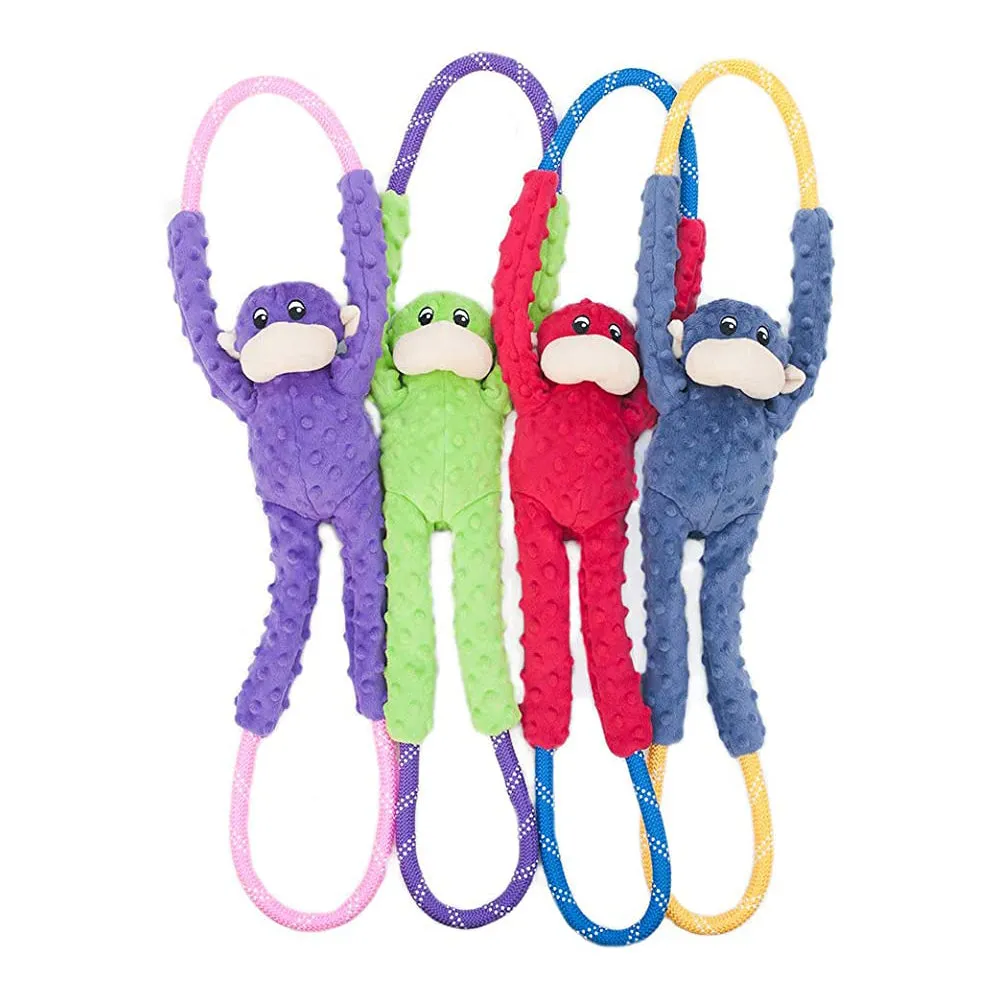 Zippypaws Monkey RopeTugz - Blue